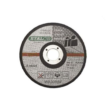 Tarcza do cięcia metalu 125mm - Stalco S-59225