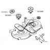 Pasek napędu noży Massey-Ferguson MF41-18RD, MF41-20RD nr 754-04069
