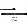 Nóż kosiarki 50 cm. Cedrus KCL20SP, KCL20-A nr KCL20SDP-27A