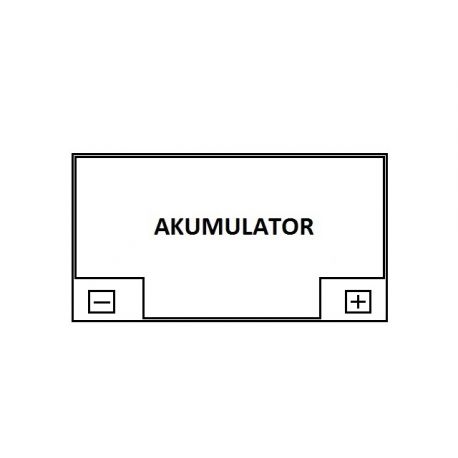Akumulator kwasowy 12V - 22Ah do traktorków Stiga Park, Villa nr 9400-0086-00