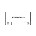 Akumulator kwasowy 12V - 22Ah AGM