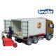 	Zabawka Ciężarówka Scania UPS z kontenerem i wózkiem widłowym