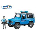 Zabawka Bruder - Policja Land Rover Defender