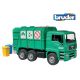 Zabawka Bruder 02753 - zielona śmieciarka MAN