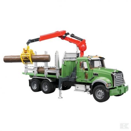 Zabawka Bruder - ciężarówka do przewozu drewna