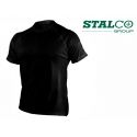 Koszulka czarna L - Stalco