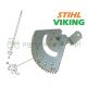 Blacha zębata układu kierowniczego Viking MT6127.0 nr 61707803600