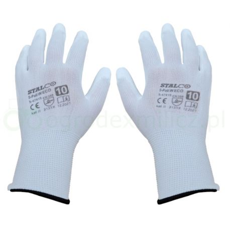 Rękawice poliamidowe S-POLI W ECO  10 (XL)
