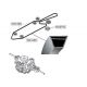 Pasek do napędu jazdy traktorka Craftsman T2000 917.991650
